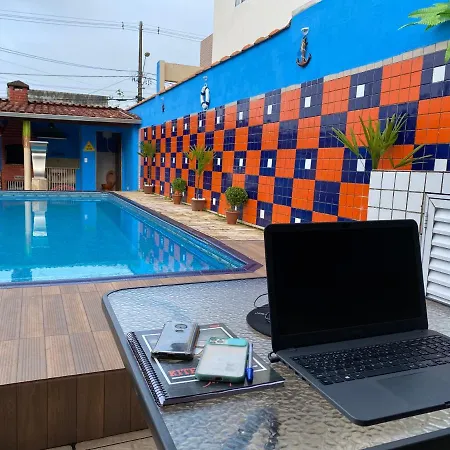 Casa Com Piscina E Churrasqueira Praia Grande  Exterior photo